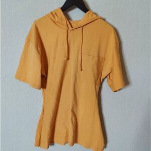 Orginal User Boxy short sleeve hoodie tunic‎
